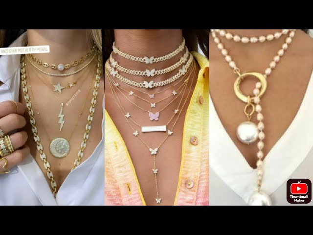 Los Mejores Collares De Moda Super Elegantes Para El 2023 Descubre Las